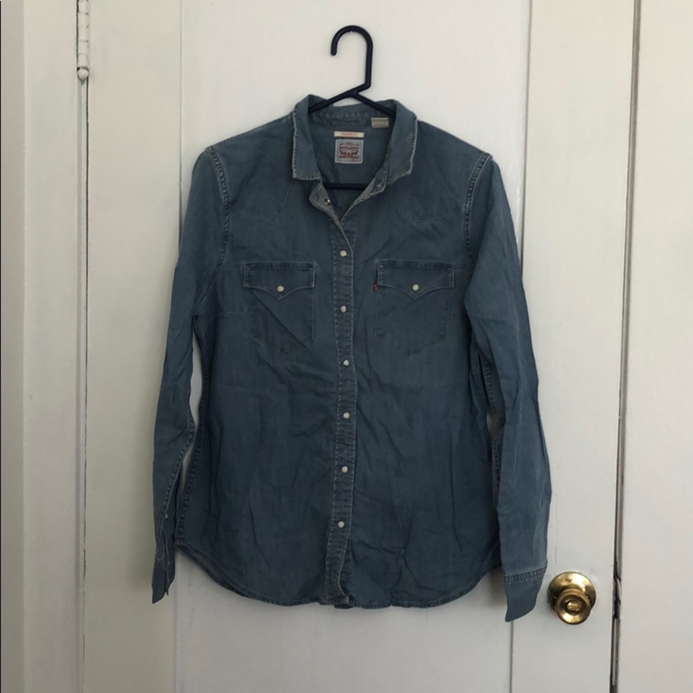 Women’s Levi’s Western Denim Shirt